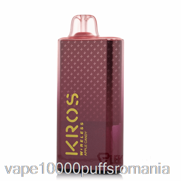 Vape Romania Kros Wireless 9000 Bomboane De Mere De Unica Folosinta